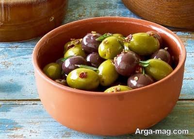 آموزش طرز تهیه زیتون پرورده مدیترانه