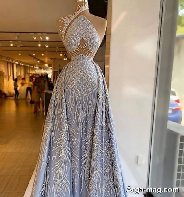 مدل زیبا لباس مجلسی بلند 