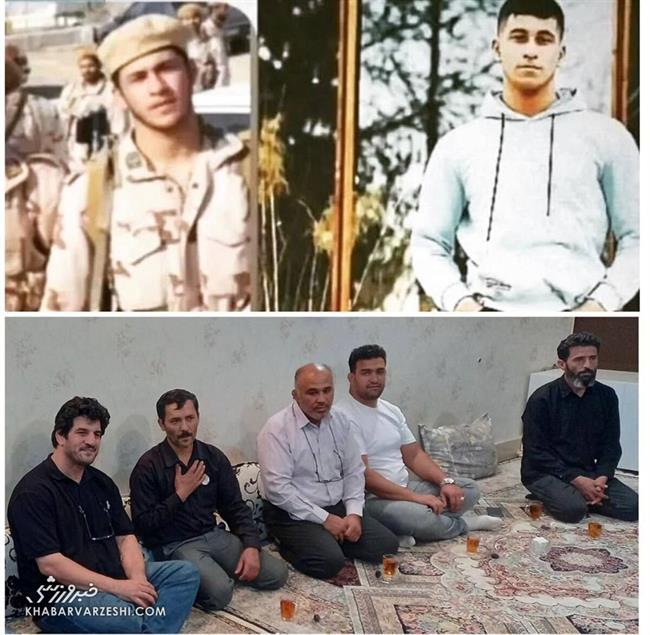 عکس؛ دیدار رسول خادم با خانواده سرباز ایرانی که توسط طالبان شهید شد