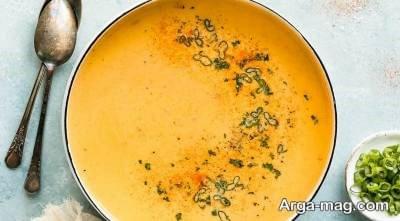 طرز تهیه سوپ پنیر خوش طعم