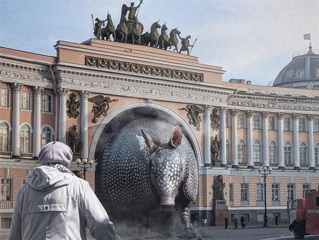 هجوم حیوانات غول پیکر به سن پترزبورگ