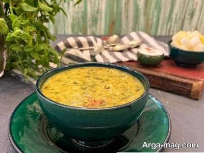 طرز تهیه آش ریواس