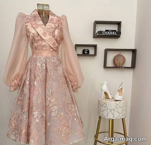 لباس مجلسی زیبا مناسب دختر 18 ساله