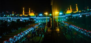  حسین یعنی زیبایی و آزادگی  