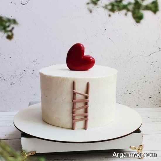 تزیین کیک عاشقانه