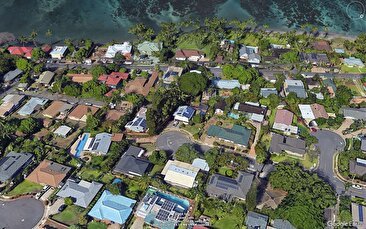 تصاویر هوایی حیرت‌انگیز از شهر سوخته مائویی هاوایی/ قبل و بعد آتش سوزی ویرانگر لاهاینا (فیلم)