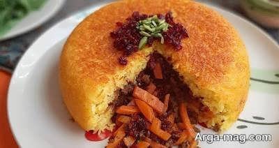 دستور پخت ته چین هویج پلو غذای سنتی و خوشمزه ایرانی