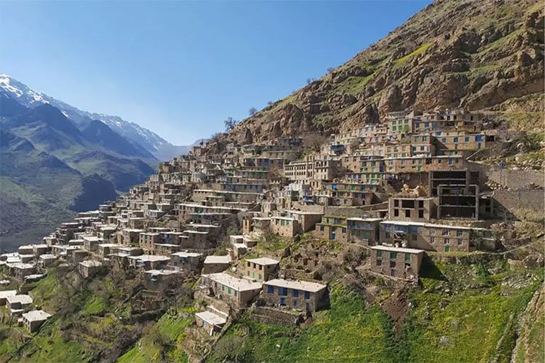 معماری شگفت‌انگیز روستای اورامانات