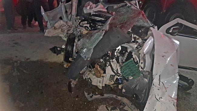 تصادف جاده مشهد
