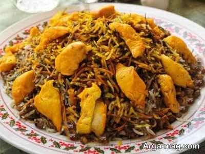 طرز تهیه رشته پلو با کباب