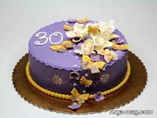 کیک متنوع تولد سی سالگی