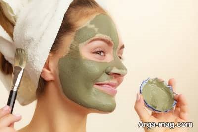 تهیه ماسک خاک رس