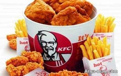 مواد مرغ کنتاکی KFC