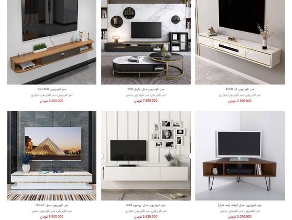 راهنمای جامع انتخاب رنگ میز تلویزیون + 6 رنگ محبوب امسال