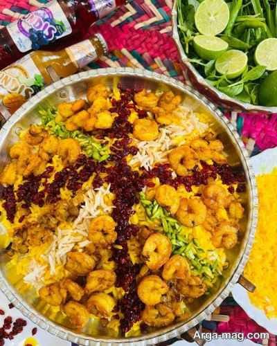 طرز تهیه زرشک پلو با میگو با طعم ایده آل