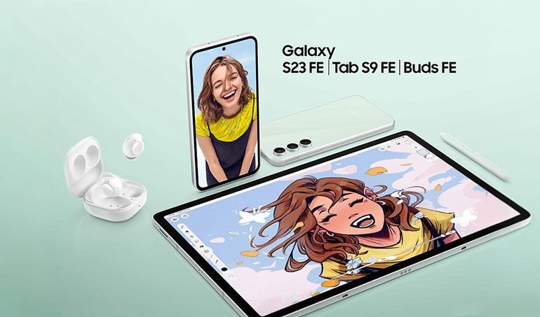 سامسونگ از نسخه FE گلکسی‌های S23 ،Tab S9  و Buds  رونمایی کرد