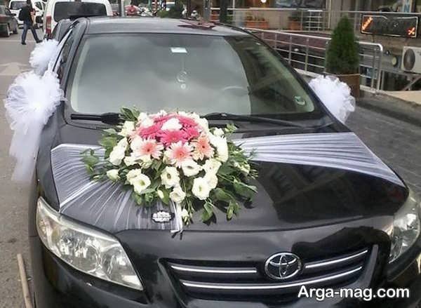 ایده های جالب گل آرایی ماشین عروس