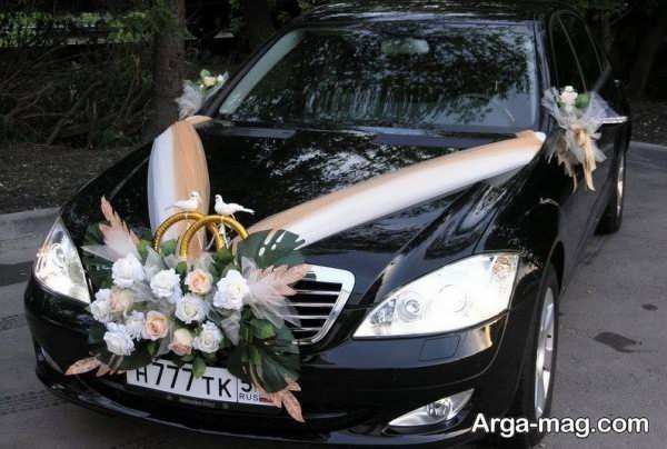 مدل های زیبا گل آرایی ماشین عروس