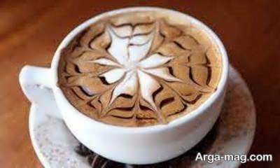 قهوه نارگیلی با تزئین