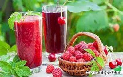 طرز تهیه چای سرد تمشک با طعم عالی