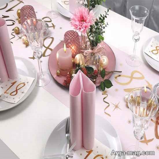 تزیین میز شام 1402 با ایده های مجلسی و شیک