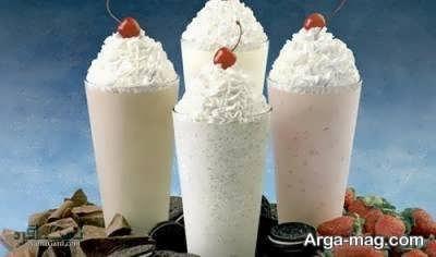 طرز تهیه میلک شیک وانیل خوشمزه