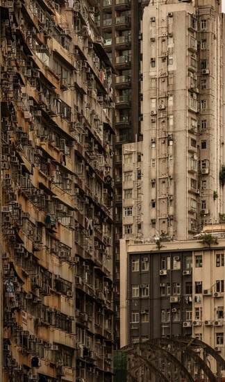 آپارتمان های کهنه هنگ کنگ