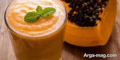 طرز تهیه اسموتی پاپایا با طعم ویژه یک تجربه متفاوت در خانه