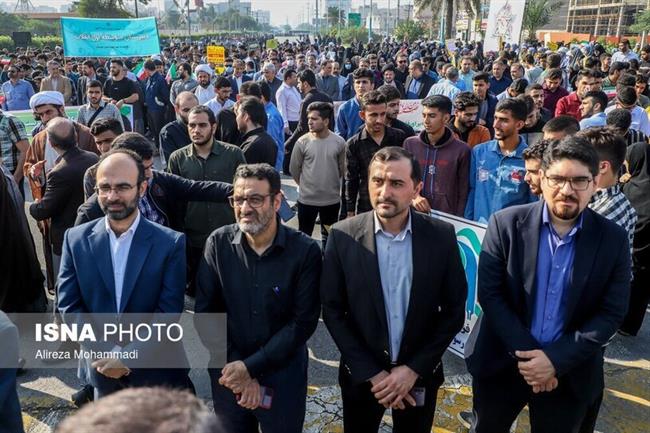 راهپیمایی مردم سراسر کشور در حمایت از کودکان و زنان مظلوم غزه