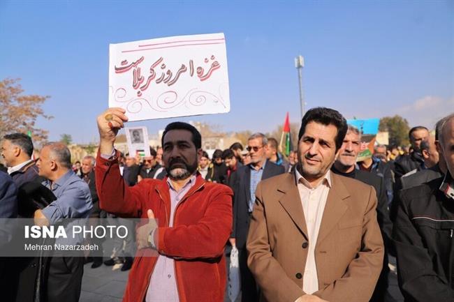 راهپیمایی مردم سراسر کشور در حمایت از کودکان و زنان مظلوم غزه