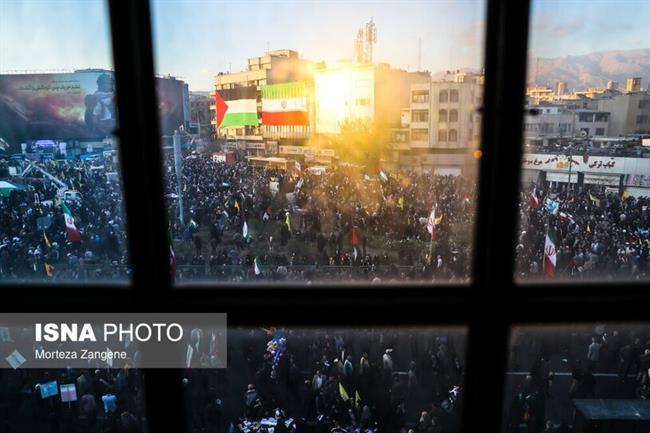 راهپیمایی مردم تهران در حمایت از کودکان و زنان مظلوم غزه