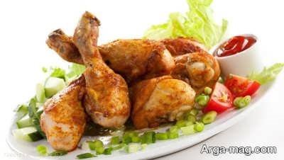دستور تهیه غذای ساده با مرغ