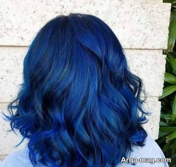 خاص ترین رنگ موی آبی