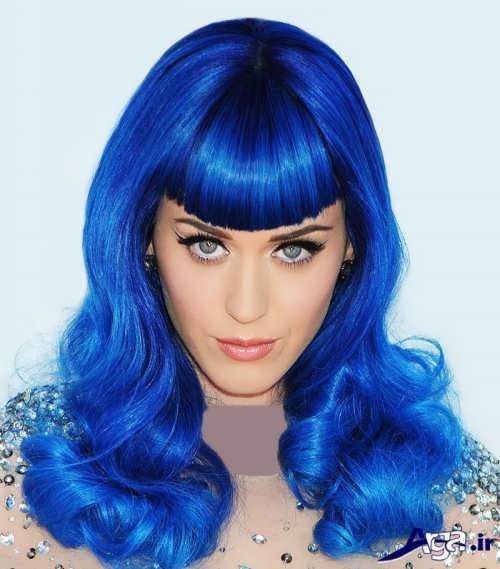 فرمول ترکیبی رنگ موی آبی 