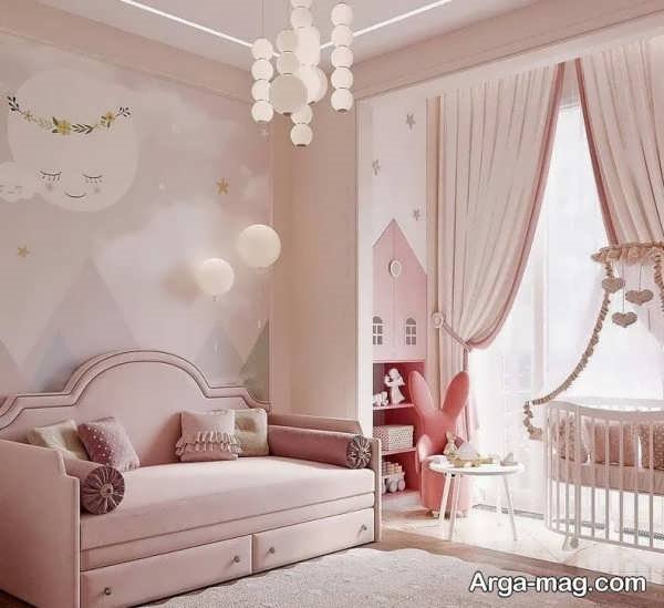 سبک های جذاب دیزاین اتاق دخترانه