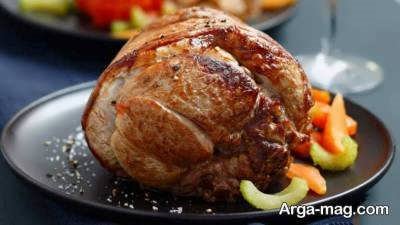 ژیگو با سس پنیری لذیذ