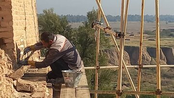 طرح ساماندهی و مرمت قلعه شوش پس از چند سال وقفه بار دیگر آغاز شد