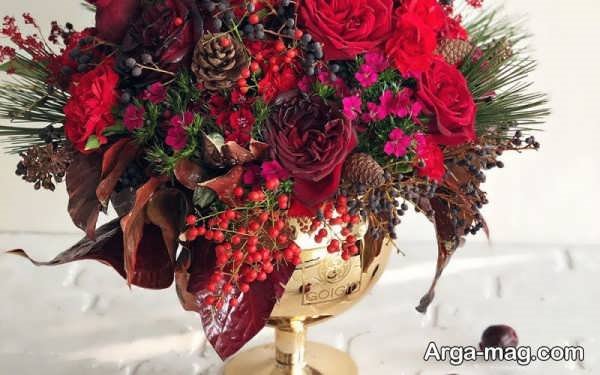 گل آرایی شیک شب چله