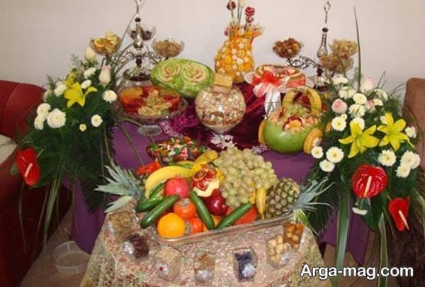 گل آرایی خاص شب چله
