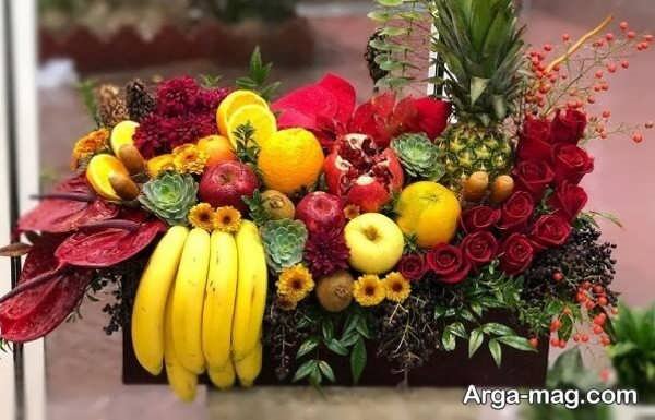 تزیین گل شیک شب یلدا