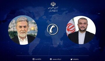 گزارش زیاد نخاله به امیرعبداللهیان از آخرین تحولات میدانی فلسطین