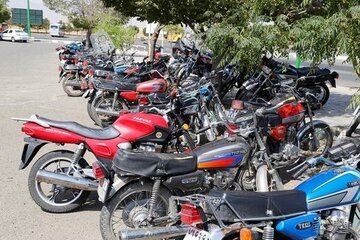 موتورسیکلت‌های رسوبی فقط 6 ماه فرصت ترخیص دارند