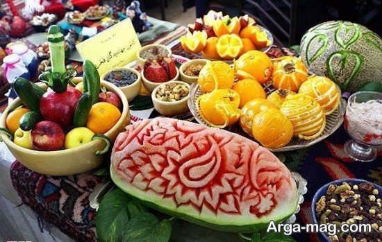 تزئینات دوست داشتنی شب یلدا برای مدرسه 