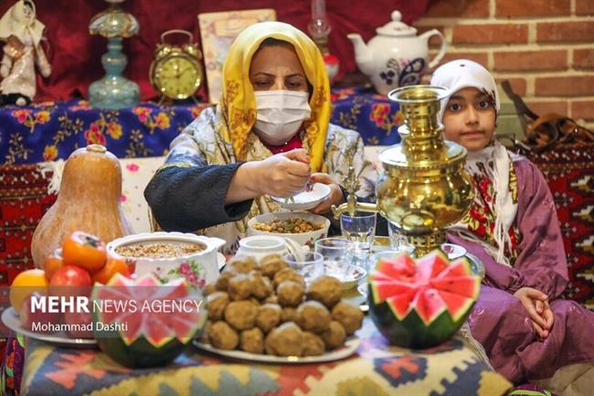 جشن «چیله گئجه سی» در اردبیل