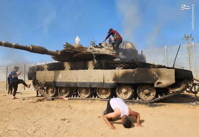 بلایی که مقاومت فلسطین بر سر یگان زرهی اسرائیل آورد/ خسارات باورنکردنی ارتش رژیم صهیونیستی در 24 ساعت نبرد +فیلم و تصاویر