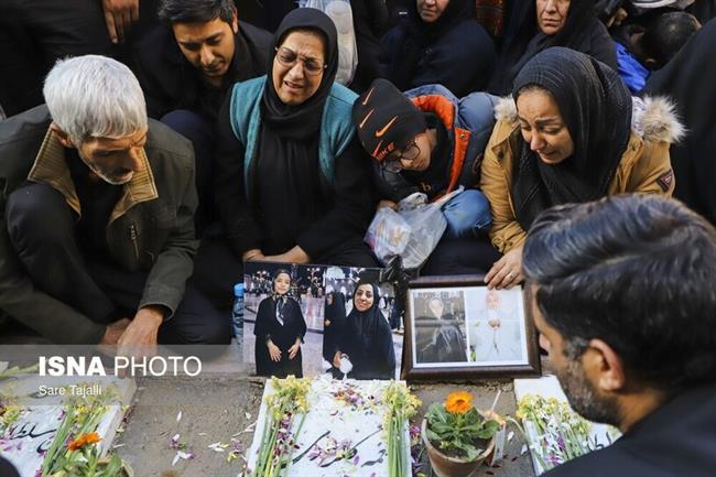 مراسم هفتمین روز شهدای حادثه تروریستی کرمان