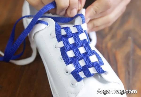 آموزش بستن بند کفش کتانی و اسپرت با انواع روش های جدید و خلاقانه