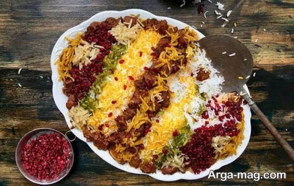 انواع دیزاین جدید غذای ایرانی