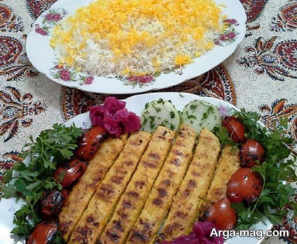 ایده های جدید دیزاین غذای ایرانی