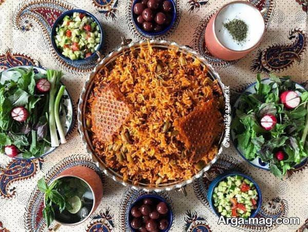 سبک های متنوع دیزاین غذای ایرانی 1403